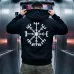 Hoodie with Scandinavian compass Hoodie with Scandinavian compass