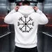 Hoodie with Scandinavian compass Hoodie with Scandinavian compass