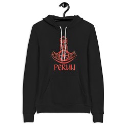 Sudadera con capucha con el dios Perun