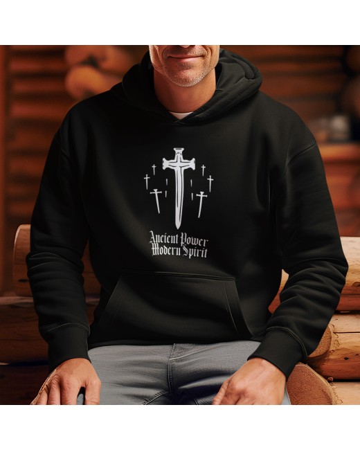 Sudadera con capucha Ancient Power Modern Spirit