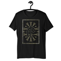 T-shirt avec runes Protection vivante