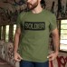 T-Shirt Soldat von Veles World T-Shirt Soldat von Veles World