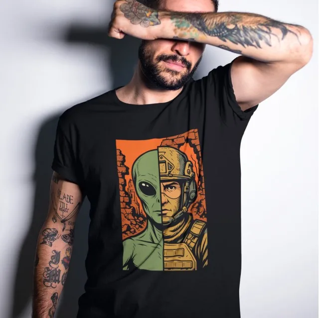 Camiseta A la frontiere des mondes