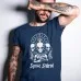 Camiseta Space Patrol con extraterrestres Camiseta Space Patrol con extraterrestres