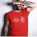Camiseta Soldado extraterrestre con texto ruso Camiseta Soldado extraterrestre con texto ruso
