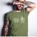 Camiseta Soldado extraterrestre con texto ruso Camiseta Soldado extraterrestre con texto ruso