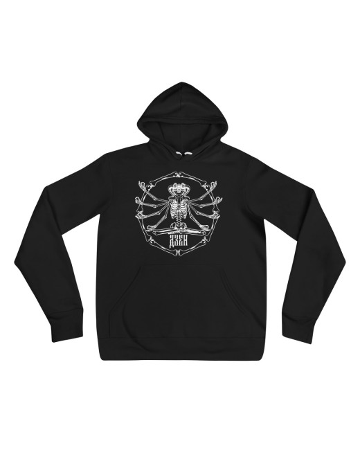 Hoodie with a military print Anti Terror