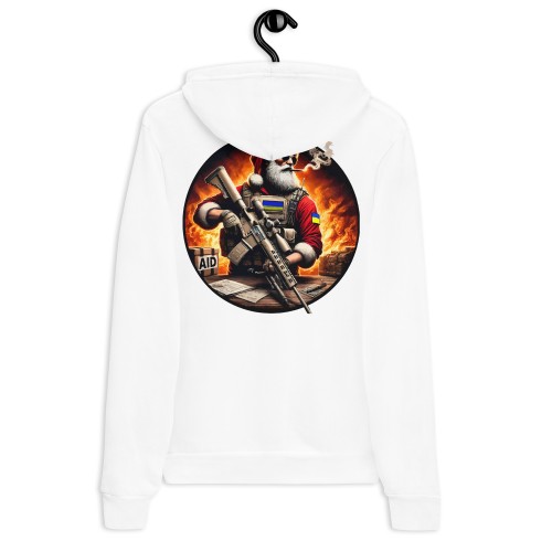 Hoodie Santa auf Wache