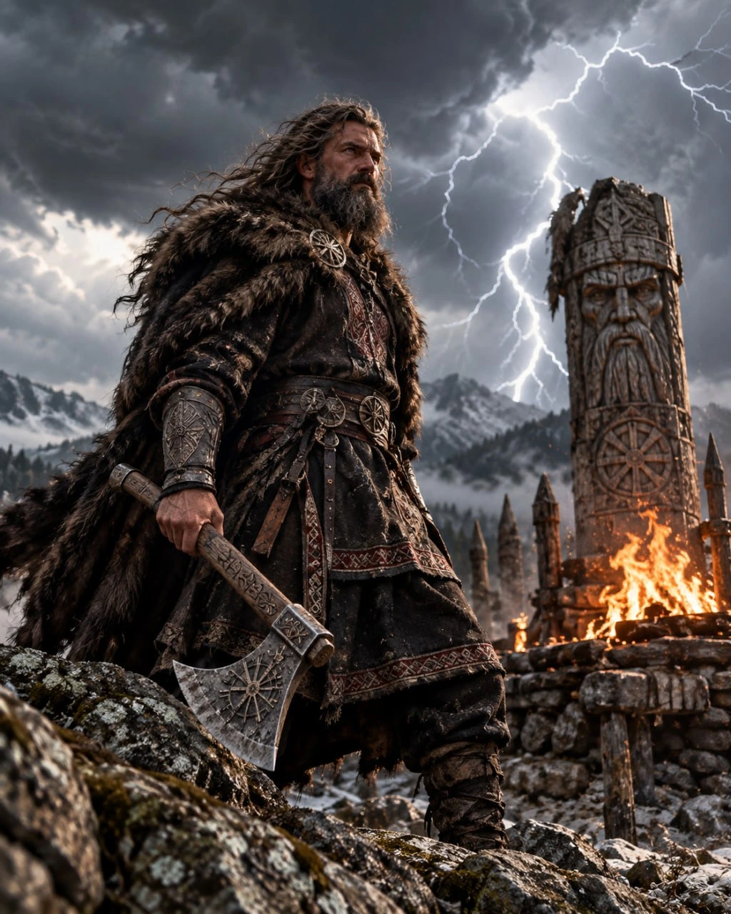 Perun in Slavic Tradition: God of Thunder, Strength, and Unbreakable Will